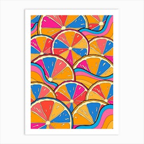 Fruits Of The Rainbow Art Print