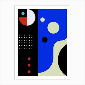 Abstract Painting Bauhaus Art Abstract Digital Drawing Art Print