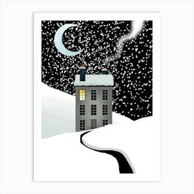 Snowbound Art Print