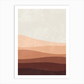 Abstract Landscape 1 Art Print