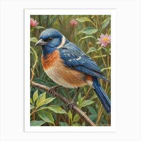 Bluebird Art Print