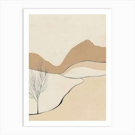 Lone Tree 5 Art Print