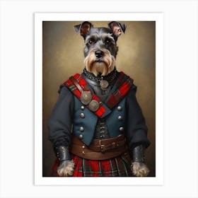 Schnauzer Art Print