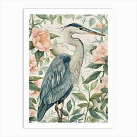 Blue Heron 5 Art Print