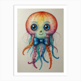 Octopus 40 Art Print