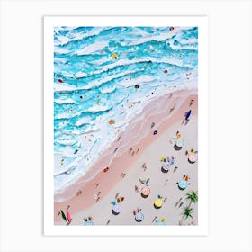 Day At The Beach 1 Art Print