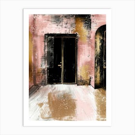 Pink Door 4 Art Print