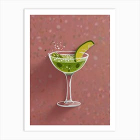 Cocktail In A Glass 1 Art Print