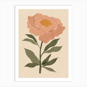 Peony 01 Art Print