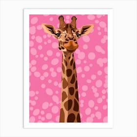 Giraffe 68 Art Print