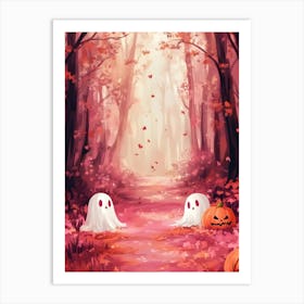 Ghosts In The Woods 1 Art Print