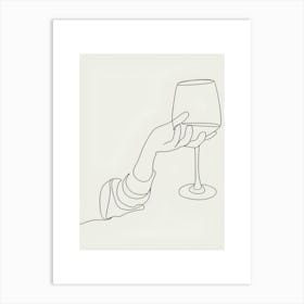 Glass Of Wine 1 Art Print