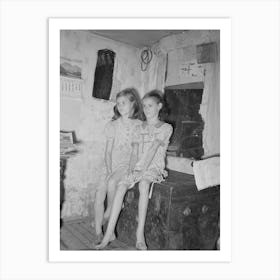 Untitled Photo, Possibly Related To Family Living In Community Camp, Oklahoma City, Oklahoma,Father Is In Art Print