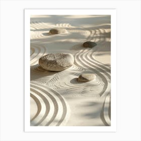 Zen Garden 11 Art Print