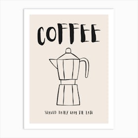 Coffee Pot Art Print