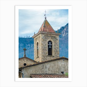 Church Tower In The Mountains 20220102 230ppub Art Print