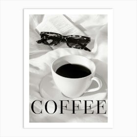 Morning in Bed Coffee Poster_2365344 Art Print