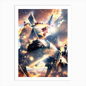 Fantasy Naruto Shippuden Art Print