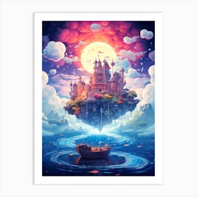 Castle In The Sky Art Print