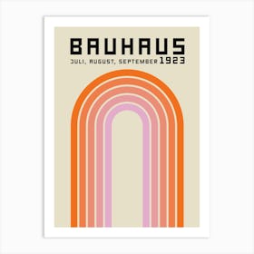 Bauhaus Sunset Art Print