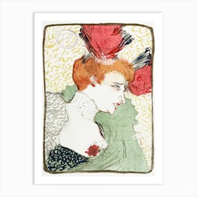 Bust Of Mademoiselle Lender (1895), 1, Henri de Toulouse-Lautrec Art Print