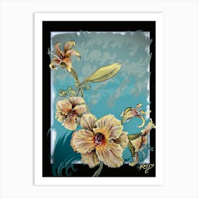 Flowers 23 Art Print