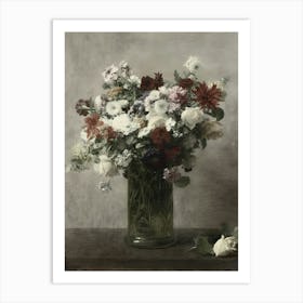 Flowers In A Vase 25 Art Print