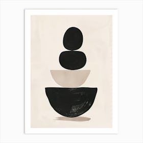 Monrovia Stone Park Bauhaus Minimalist Art Print