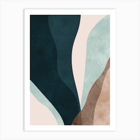 Watercolor expressionism 1 Art Print