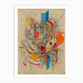 Abstract Painting 11 Art Print