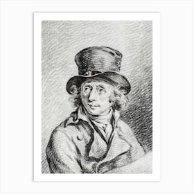 Portrait Of Adriaan De Lelie, Jean Bernard Art Print