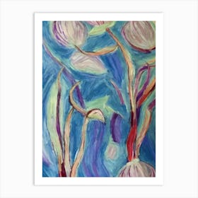 Red Onion Classic vegetable Art Print