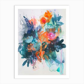 'Flora' 15 Art Print