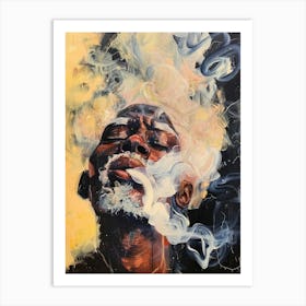 'Smoke' 15 Art Print