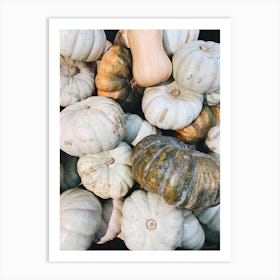 Pumpkins Art Print