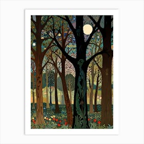 William Morris Forest Art Print