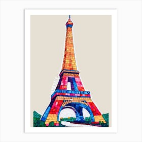 Eiffel Tower 1 Art Print