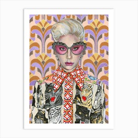 House Of Gaga Art Print