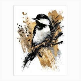 Chickadee Art Print