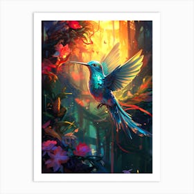 Hummingbird 1 Art Print