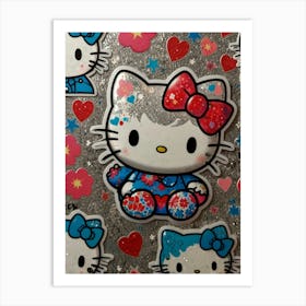 Hello Kitty 17 Art Print