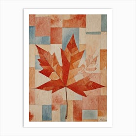 Maple Leaf Art Print