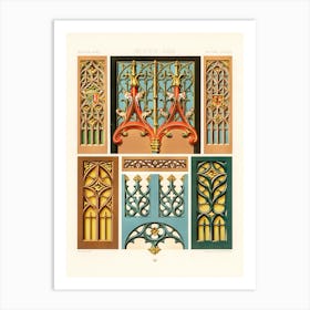 Medieval Pattern, Albert Racine (4) Art Print