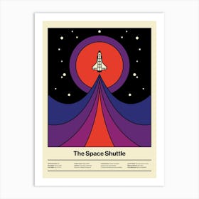Space Fly Art Print