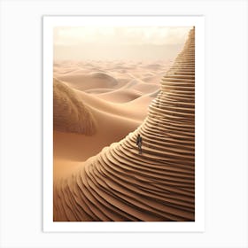 Dune Fan Art Layers Art Print