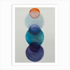 'Three Spheres' 1 Art Print