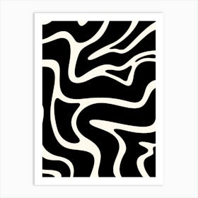 Zebra Stripes 13 Art Print