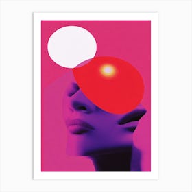 Woman'S Head 23 Art Print