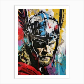 Thor Pop Abstract Art Print