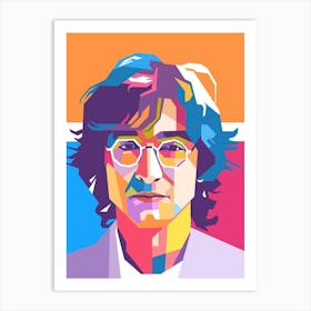 John Lennon wpap art Art Print